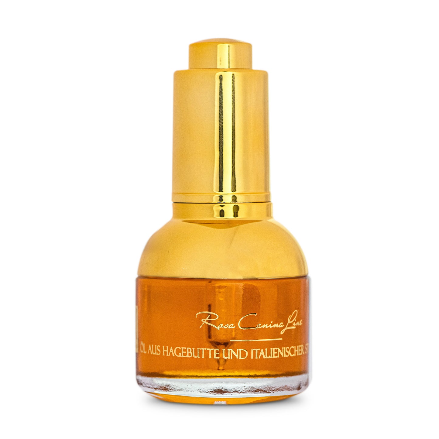 Kaltgepresstes Hagebuttenöl mit italienischer Strohblume 30 ml Premium Bio-Produkt
